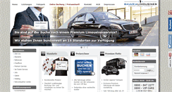 Desktop Screenshot of bavaria-limousines.de